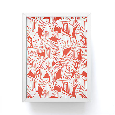 Heather Dutton Fragmented Flame Framed Mini Art Print