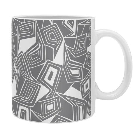 Heather Dutton Fragmented Grey Coffee Mug
