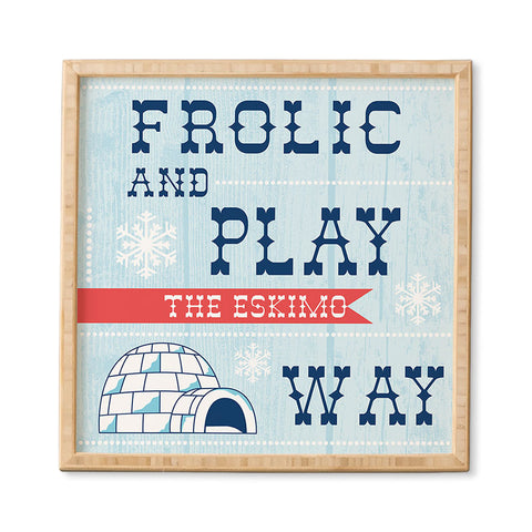 Heather Dutton Frolic And Play Framed Wall Art