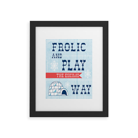 Heather Dutton Frolic And Play Framed Art Print