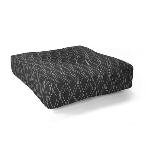 Heather Dutton Fuge Slate Floor Pillow Square