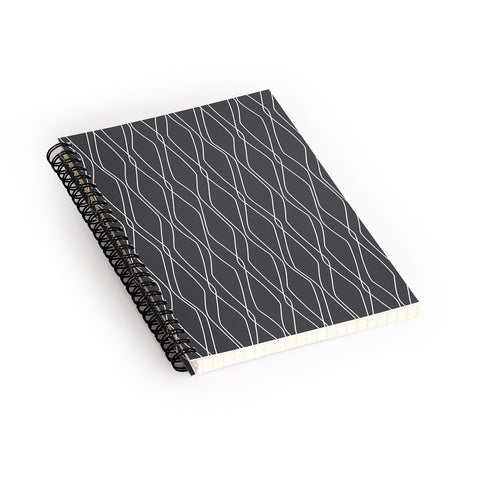 Heather Dutton Fuge Slate Spiral Notebook
