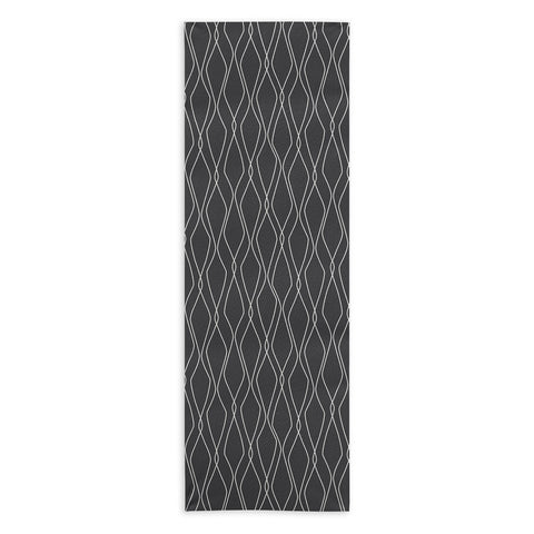 Heather Dutton Fuge Slate Yoga Towel