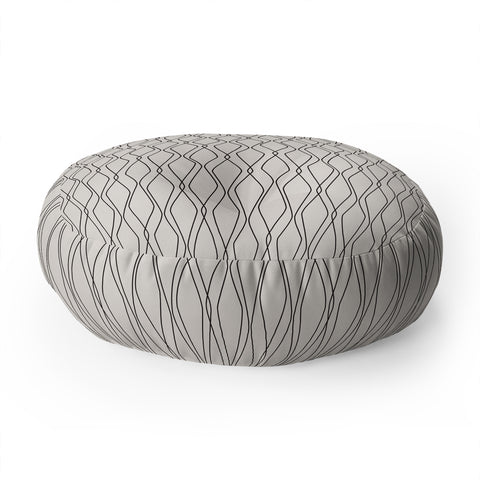 Heather Dutton Fuge Stone Floor Pillow Round