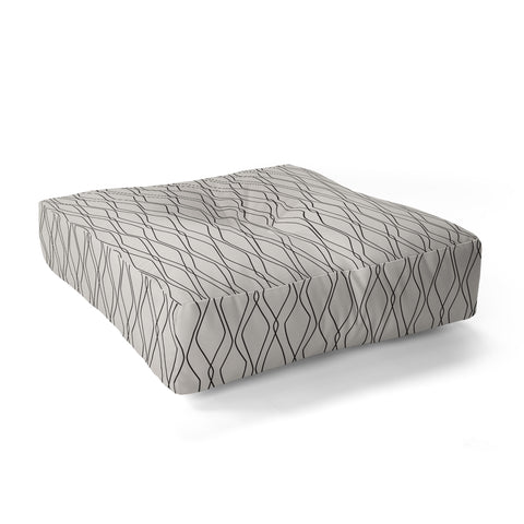 Heather Dutton Fuge Stone Floor Pillow Square