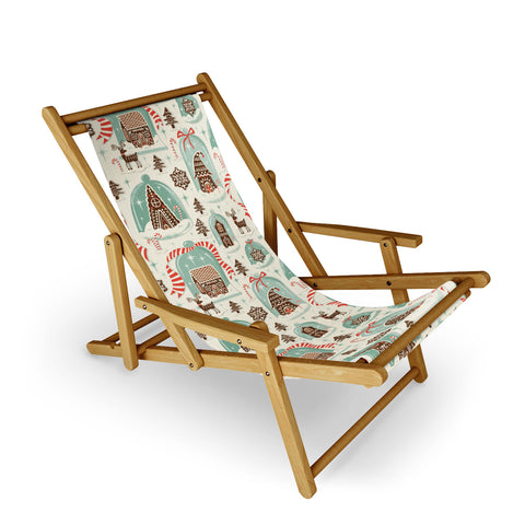 Heather Dutton Gingerbread Village Cream Sling Chair