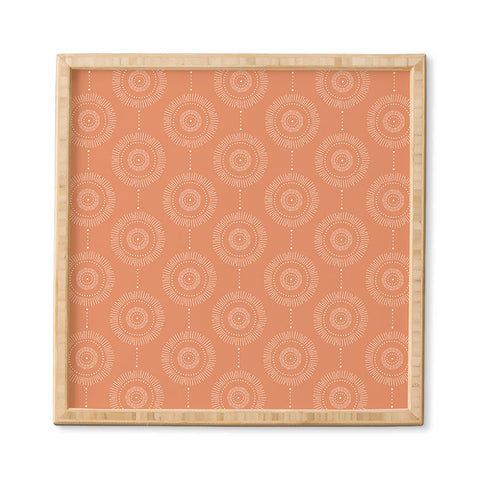 Heather Dutton Glimmer Melon Framed Wall Art