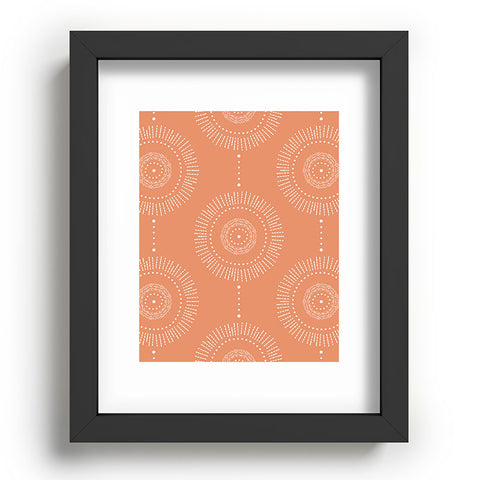 Heather Dutton Glimmer Melon Recessed Framing Rectangle