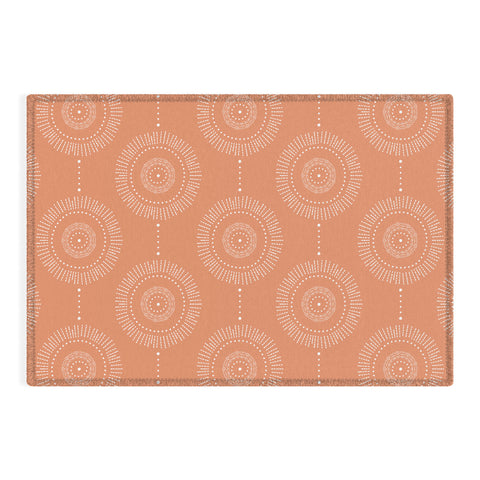 Heather Dutton Glimmer Melon Outdoor Rug