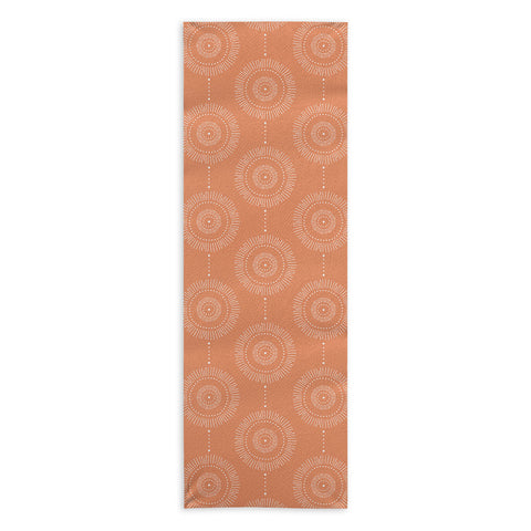 Heather Dutton Glimmer Melon Yoga Towel