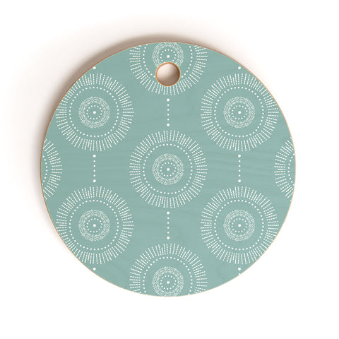 Heather Dutton Glimmer Mist Cutting Board Round