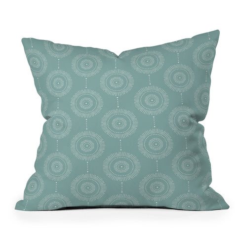 Heather Dutton Glimmer Mist Throw Pillow