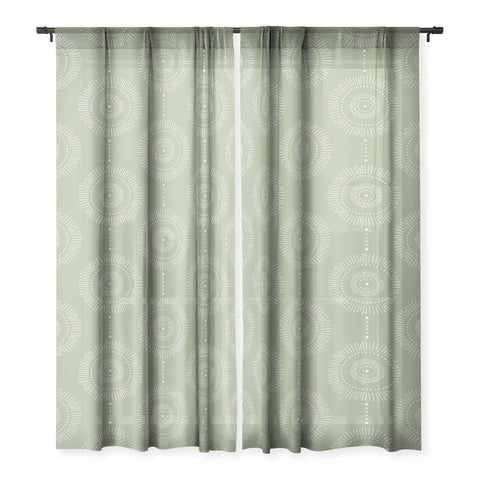 Heather Dutton Glimmer Sage Sheer Non Repeat