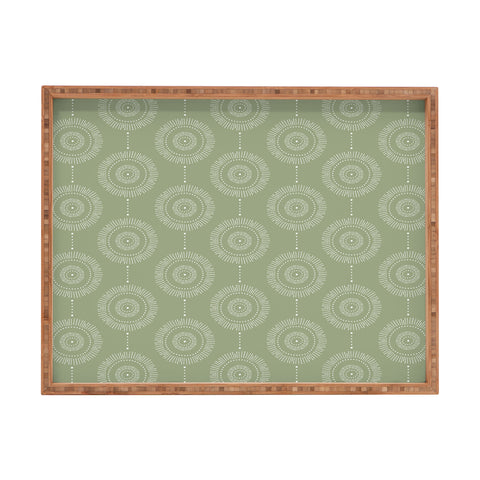 Heather Dutton Glimmer Sage Rectangular Tray