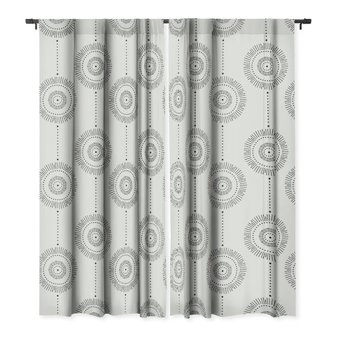 Heather Dutton Glimmer Stone Blackout Window Curtain
