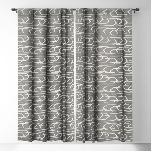 Heather Dutton Going Places Slate Blackout Window Curtain