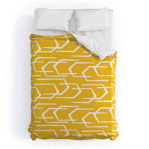 Heather Dutton Going Places Sunkissed Duvet Cover