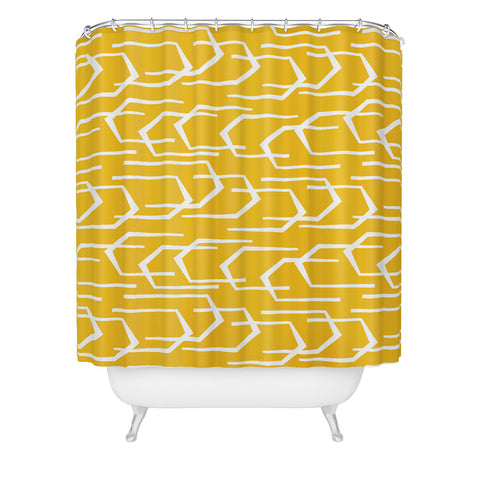 Heather Dutton Going Places Sunkissed Shower Curtain