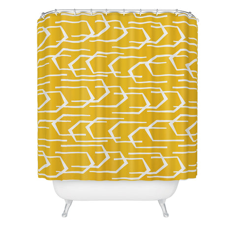 Heather Dutton Going Places Sunkissed Shower Curtain