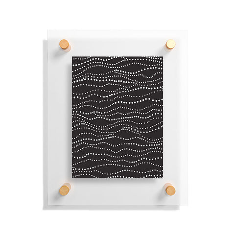 Heather Dutton Gossamer Midnight Floating Acrylic Print