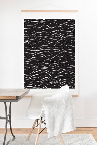 Heather Dutton Gossamer Midnight Art Print And Hanger