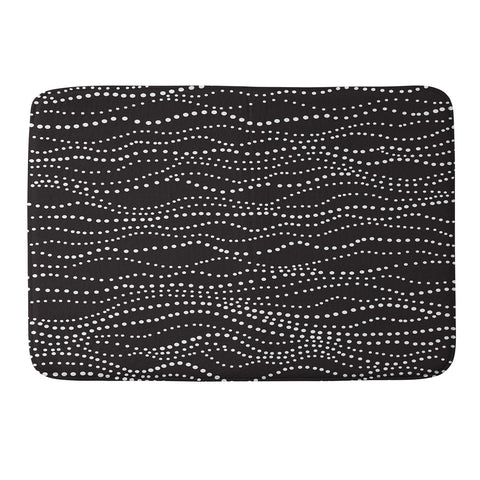 Heather Dutton Gossamer Midnight Memory Foam Bath Mat