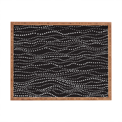 Heather Dutton Gossamer Midnight Rectangular Tray