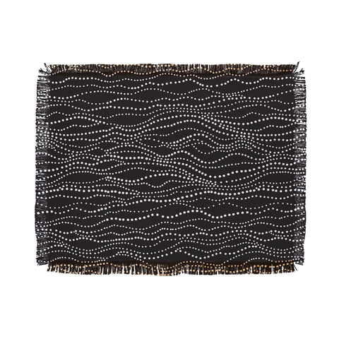 Heather Dutton Gossamer Midnight Throw Blanket