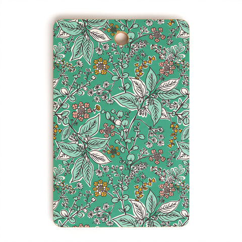 Heather Dutton Gracelyn Green Cutting Board Rectangle