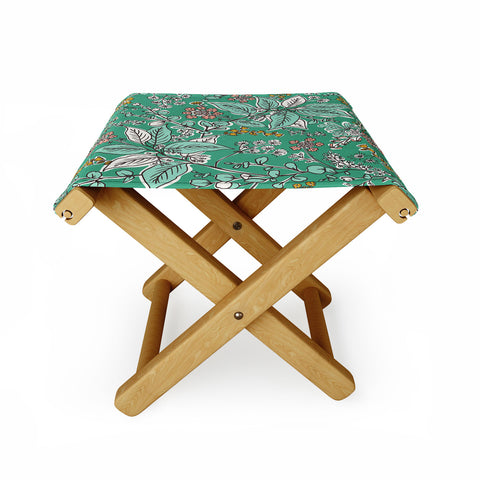 Heather Dutton Gracelyn Green Folding Stool