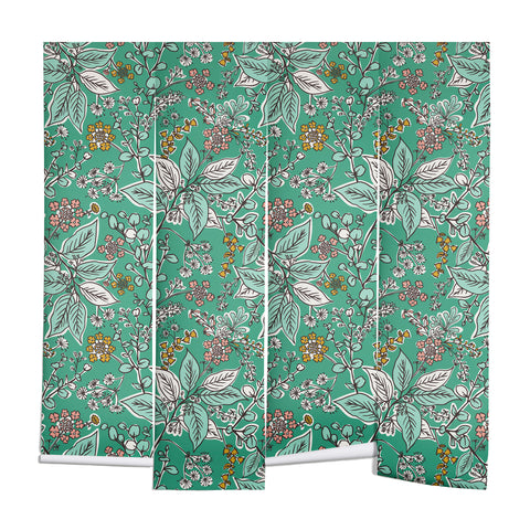 Heather Dutton Gracelyn Green Wall Mural