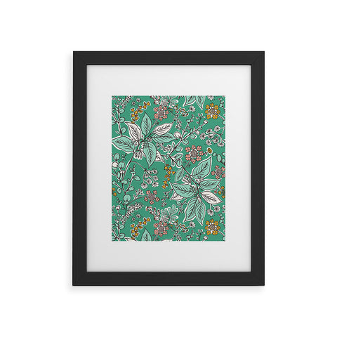 Heather Dutton Gracelyn Green Framed Art Print