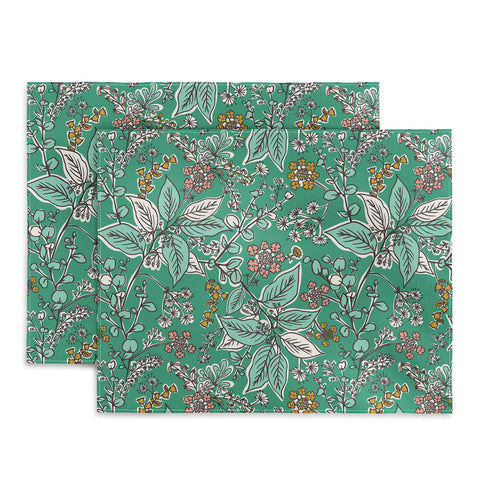 Heather Dutton Gracelyn Green Placemat