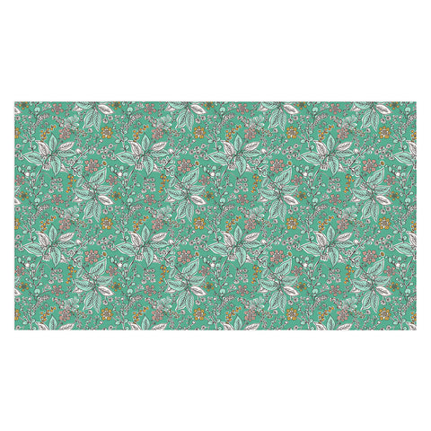 Heather Dutton Gracelyn Green Tablecloth