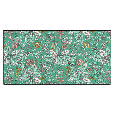 Heather Dutton Gracelyn Green Desk Mat