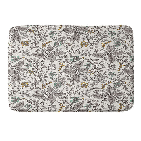 Heather Dutton Gracelyn Ivory Memory Foam Bath Mat