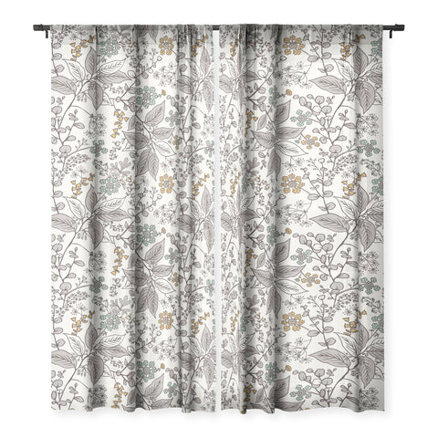 Heather Dutton Gracelyn Ivory Sheer Non Repeat