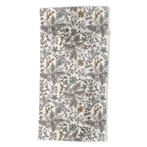 Heather Dutton Gracelyn Ivory Beach Towel