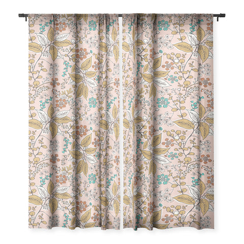 Heather Dutton Gracelyn Peach Sheer Non Repeat