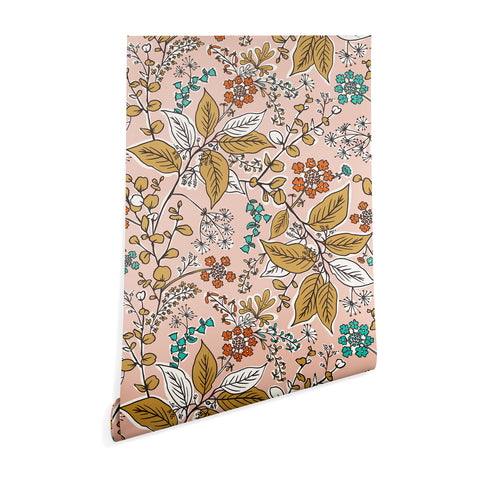 Heather Dutton Gracelyn Peach Wallpaper