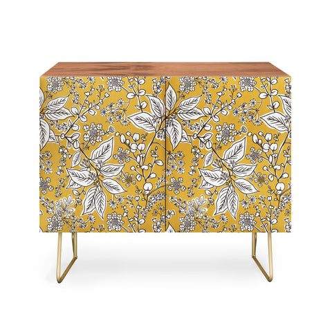 Heather Dutton Gracelyn Yellow Credenza