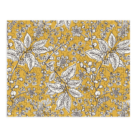 Heather Dutton Gracelyn Yellow Puzzle