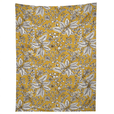 Heather Dutton Gracelyn Yellow Tapestry