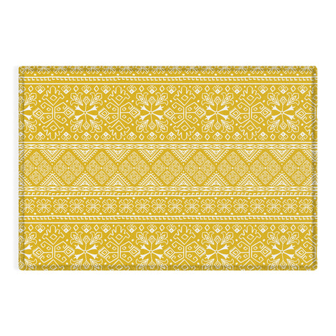 Heather Dutton Grand Bazaar Goldenrod Outdoor Rug
