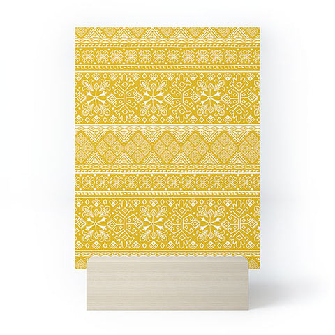 Heather Dutton Grand Bazaar Goldenrod Mini Art Print