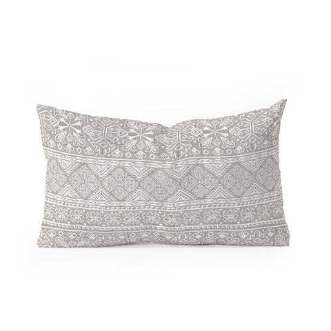 Heather Dutton Grand Bazaar Linen Oblong Throw Pillow