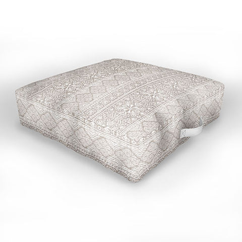 Heather Dutton Grand Bazaar Linen Outdoor Floor Cushion