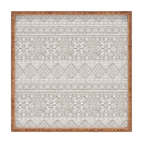 Heather Dutton Grand Bazaar Linen Square Tray