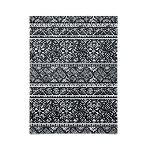 Heather Dutton Grand Bazaar Slate Linen Poster