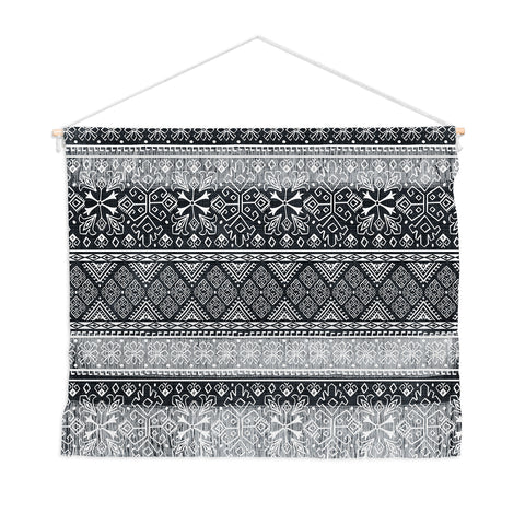 Heather Dutton Grand Bazaar Slate Linen Wall Hanging Landscape